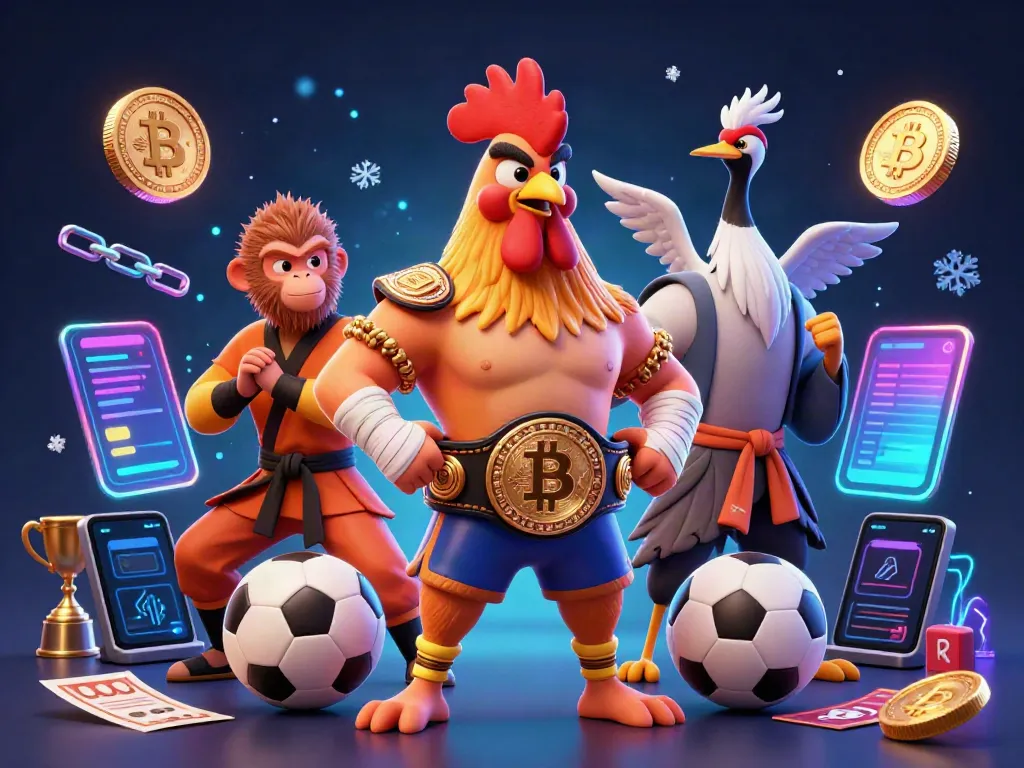 Experience the excitement of tx88 sports betting with vibrant characters and crypto elements.