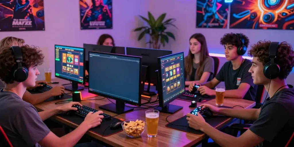 Momen seru bermain game slot online bersama teman-teman di SERIBUTOTO